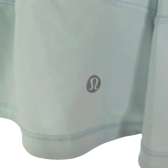 Lululemon Pace Rival Mid-Rise Skirt 15" Length *TallDelicate Mint Size 14 - Picture 8 of 12
